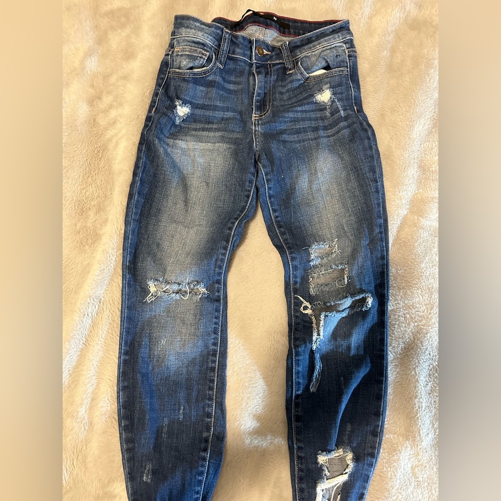 Harper destructed jeans